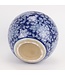 Chinesische Vase Blau Weiß Porzellan D23xH20cm