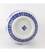 Vase Chinois Bleu Blanc Porcelaine D21xH29cm