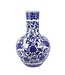 Chinese Vase Blue White Porcelain Dragon D22xH34cm