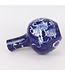 Chinese Vaas Blauw Wit Porselein Draak D15xH23cm