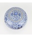 Pot à Gingembre Chinois Bleu Blanc Porcelaine Double Bonheur D22xH22cm