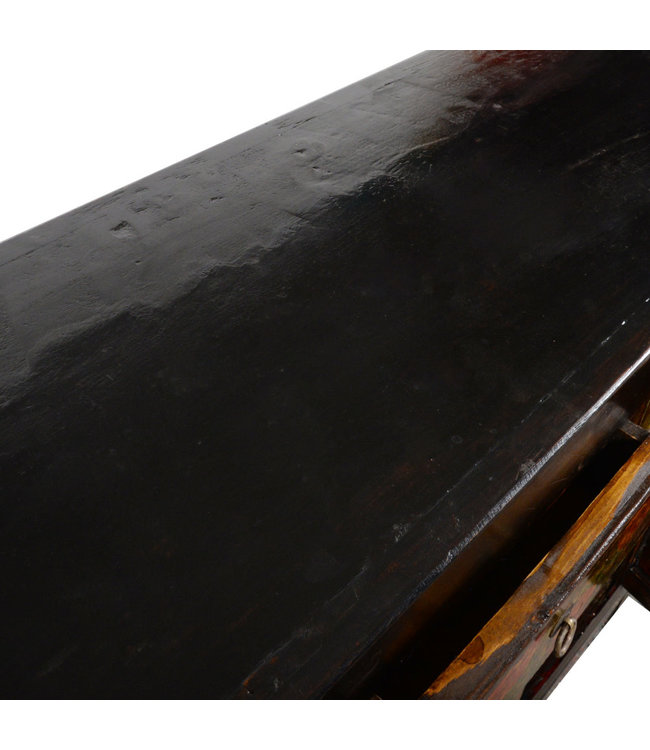 Aparador Chino Antiguo Pintado a Mano An256xP39xAl90cm