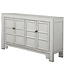 Buffet Chinois Blanc Haute Brillance L145xP40xH89cm