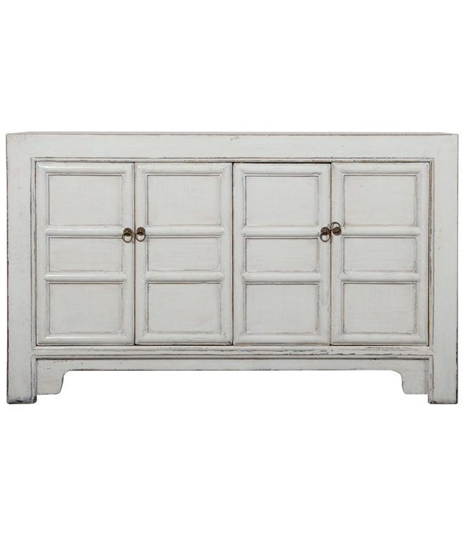 Chinese Sideboard White High Gloss W145xD40xH89cm