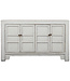 Buffet Chinois Blanc Haute Brillance L145xP40xH89cm