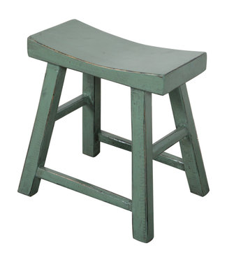 Fine Asianliving Sgabello Cinese Menta Lucido L46xP22xA47cm