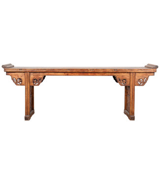 Fine Asianliving Mesa de Altar Chino Antiguo Tallada a Mano An260xD47xAl93cm