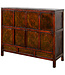 Antieke Tibetaanse Chinese kast Handbeschilderd B120xD45xH114cm