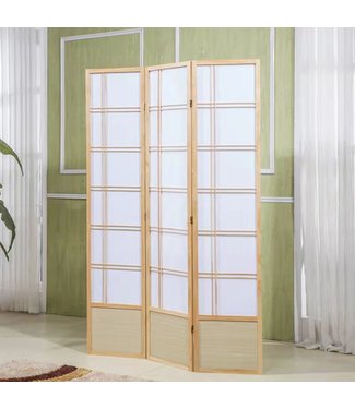 Fine Asianliving Biombo Japones Shoji An135xAl180cm Natural - Nishio