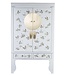 Fine Asianliving Chinese Wedding Cabinet Snow White Hand-Painted - Orientique Collection W100xD55xH175cm