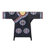 Chinese Kimono Cabinet Handpainted Black W120xD35xH87cm