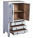 Chinesischer Schrank Snow Weiß B63xT38xH110cm