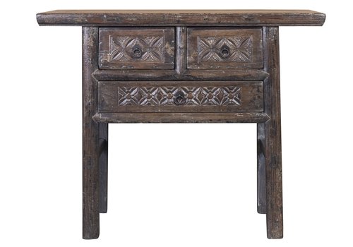 Fine Asianliving Chinese Sidetable Brown W99xD45xH80cm