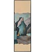 Ölgemälde 100% Handgemalt 3D Texture Rahmen Schwarz 50x150cm Landschaft