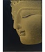 Ölgemälde 100%  Handgeschnitzt 3D Texture Rahmen Schwarz 90x100cm Buddha