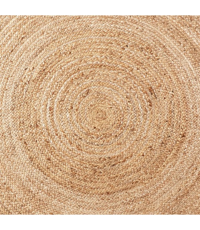 Tapis Oriental Fait Main Quenouilles Naturelles Dia.100cm