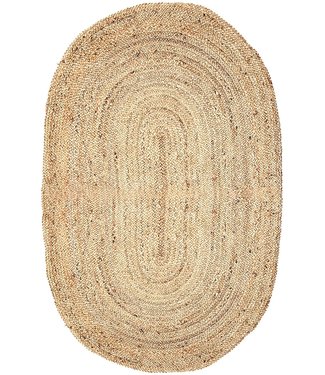 Fine Asianliving Alfombra Oriental Hecha A Mano Natural Totora L180xA120cm