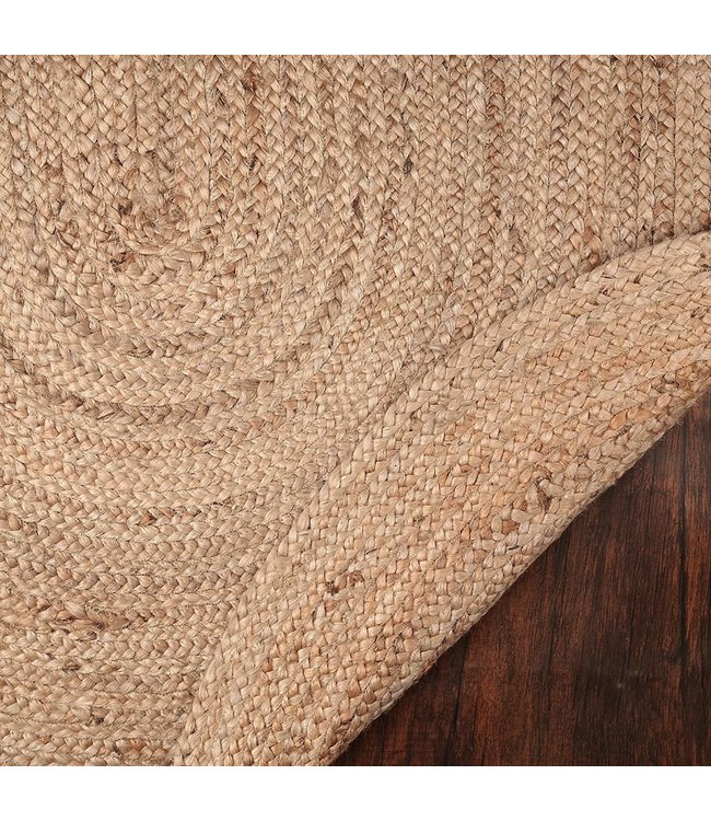 Oosters Vloerkleed Handgemaakt Naturel Lisdodde L180xB120cm