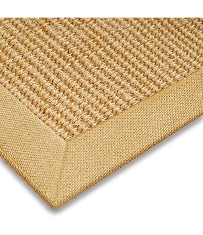 Tapis Oriental Fait Main Bambou Naturel Antidérapant L180xB120cm