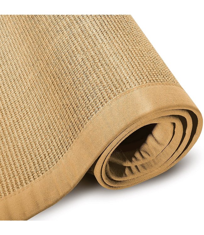 Orientteppich Handarbeit Aus Natürlichem Bambus Rutschfest L180xB120cm