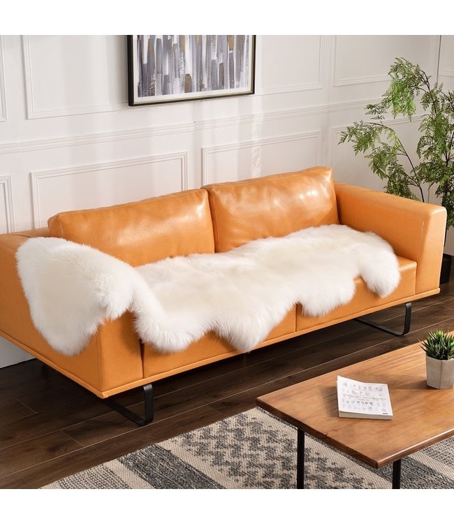 100% Genuine Real Sheepskin Rug 60x180cm