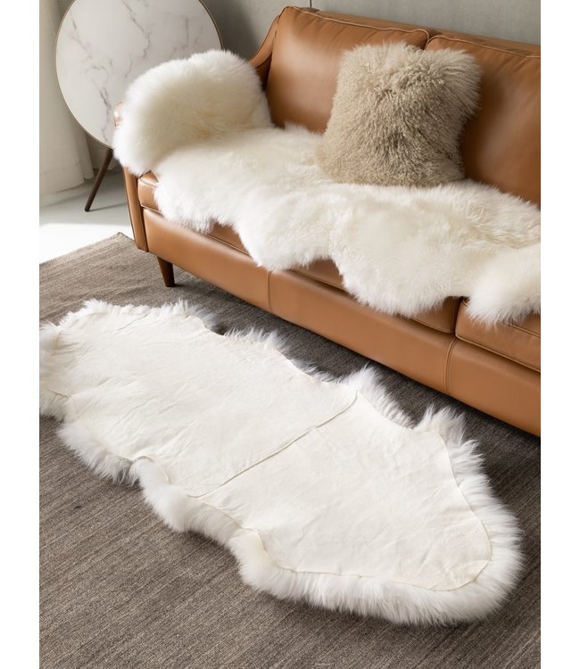 100% Genuine Real Sheepskin Rug 60x180cm