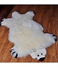 100% Genuine Real Sheepskin Rug Polar Bear 75x140cm