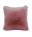 Decoratieve Fluffy Sierkussen 100% echte schapenvacht met vulling 45x45cm