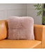 Decoratieve Fluffy Sierkussen 100% echte schapenvacht met vulling 45x45cm