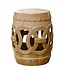 PREORDER WEEK 20 Taburete Ceramica Chino Hecho a Mano D.32xA43cm