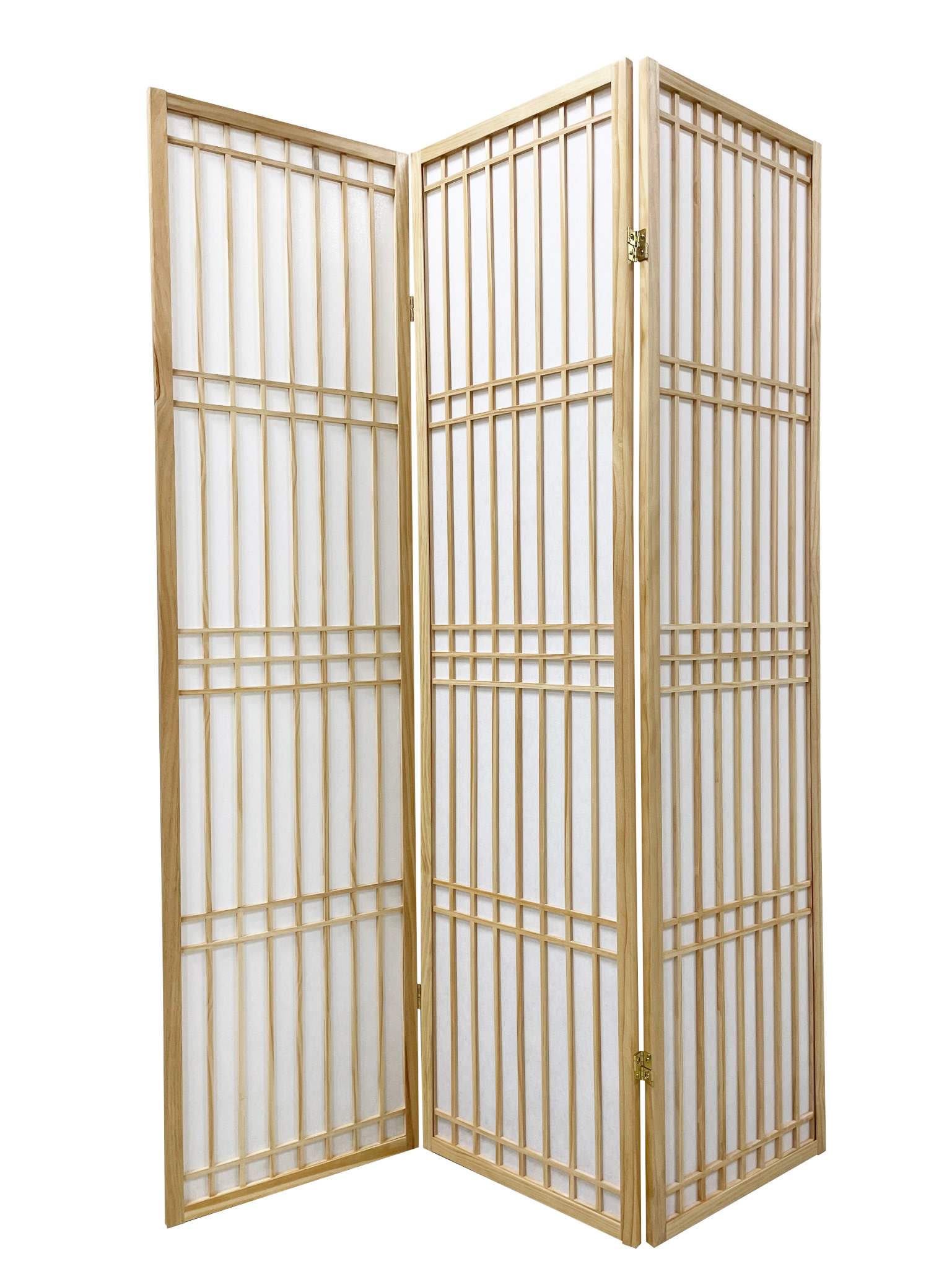 Japanese Room Divider Shoji W135xH180cm Privacy Screen Natural Tokyo