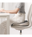 Coussin d'assise chaise de bureau - Coussin 100% mousse à mémoire de forme 45 x 40 x 9,5 cm