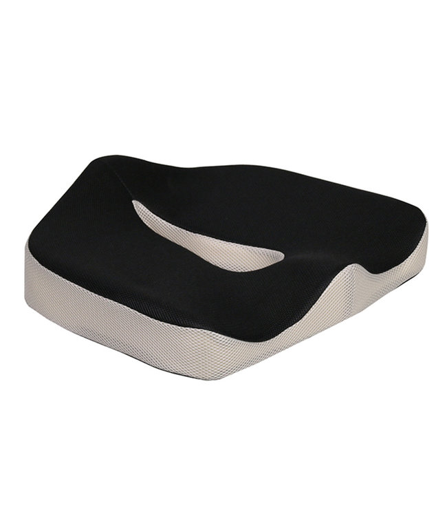 Gel Enhanced Memory Foam Ventilated Orthopedic Seat Cushion 45x38x13/7cm