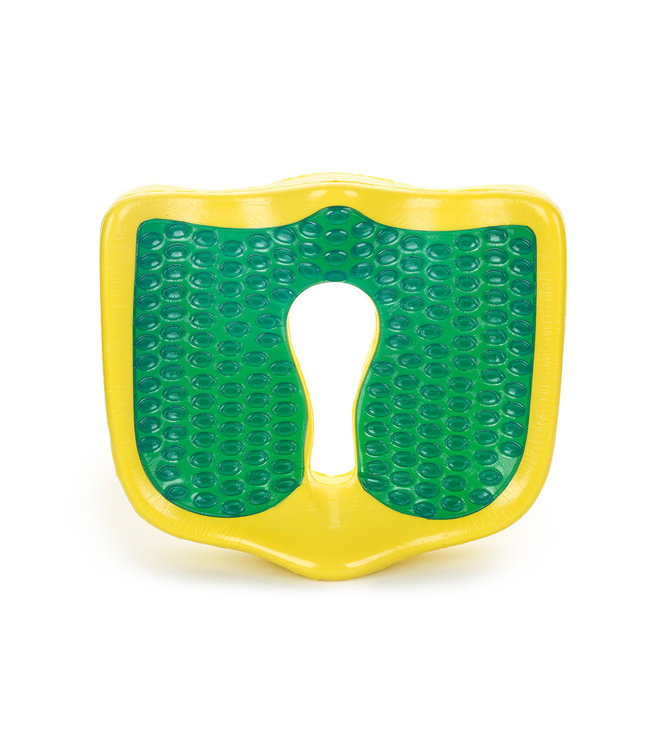 Cuscino ortopedico ventilato in memory foam rinforzato con gel 45x38x13/7cm