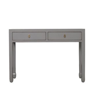 Fine Asianliving Chinese Console Table Pastel Grey - Orientique Collection W120xD35xH80cm