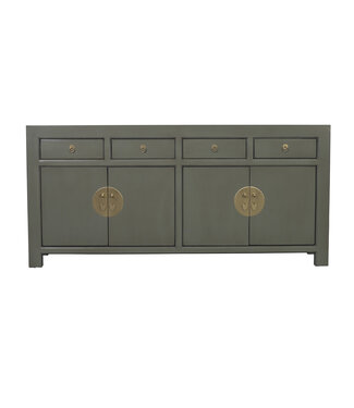 Fine Asianliving Chinese Sideboard Olive Grey W180xD40xH85cm