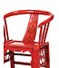 Chinese Chair Traditional Red W69xD69xH95cm