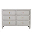 Fine Asianliving Chinese Chest of Drawers Pastel Grey W120xD40xH80cm