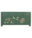 Fine Asianliving Chinese Sideboard Pine Green Handpainted W180xD40xH85cm