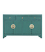 Fine Asianliving Chinese Sideboard Pine Green - Orientique Collection W140xD35xH85cm
