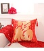 Coussin Chinois Rouge Luck 40x40cm