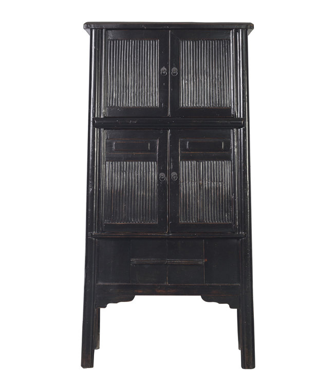 Antique Chinese Cabinet Mystique Black W92xD42xH189cm