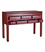 Antique Chinese Console Table Royal Red W121xD45xH88cm