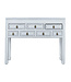 Console Chinoise Ancienne Polar Blanche L111xP45xH88cm