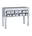 Console Chinoise Ancienne Polar Blanche L111xP45xH88cm