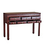 Antique Chinese Console Dark Rouge W121xD45xH78cm