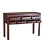 Antique Chinese Console Dark Rouge W121xD45xH87cm