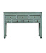 Antieke Chinese Sidetable Mint Groen B121xD45xH89cm