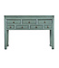 Antique Chinese Console Mint Green W121xD45xH89cm