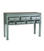 Console Chinoise Ancienne Menthe Verte L130xP45xH89cm